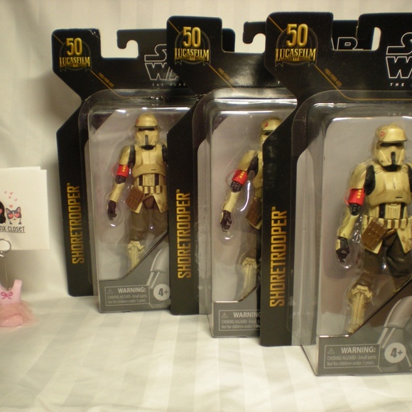 Star Wars Black Series – 50th Anniversary Lucasfilm Shoretrooper (2021)-Three - Picture 1 of 5
